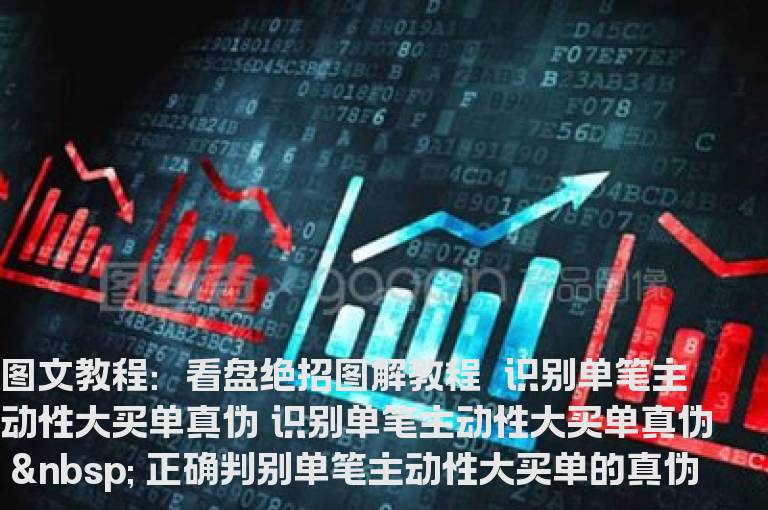 图文教程：看盘绝招图解教程─识别单笔主动性大买单真伪