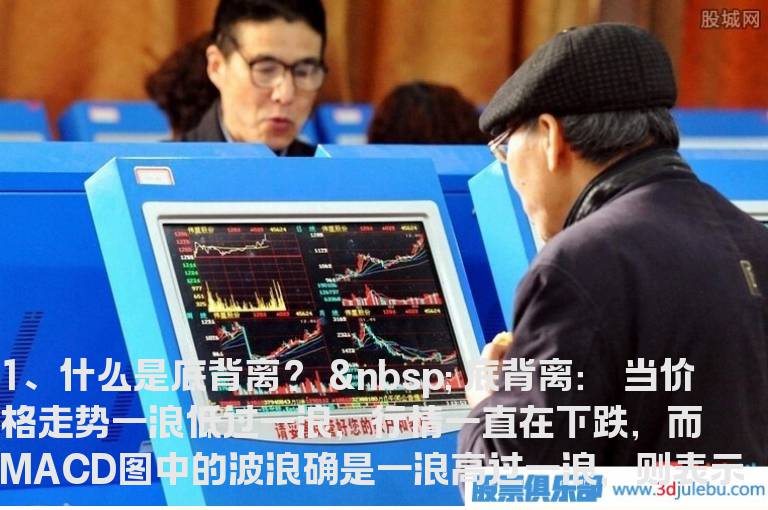 K线密码：底背离和顶背离判别和实战方法