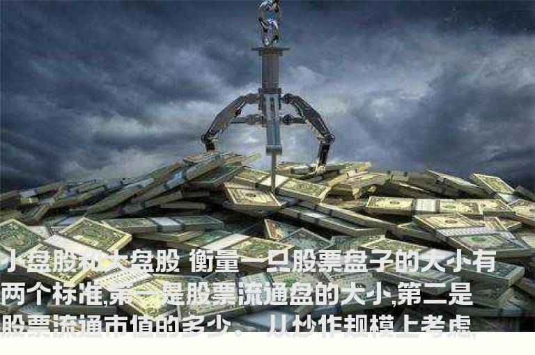 小盘股和大盘股