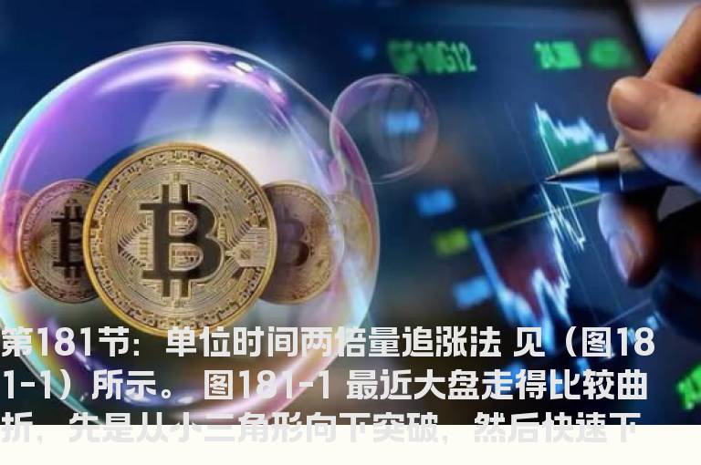 新生300天图解教程 第181节：单位时间两倍量追涨法