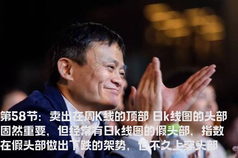 新生300天图解教程 第58节：卖出在周K线的顶部