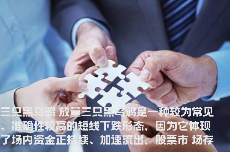 K线组合形态之放量三只黑乌鸦