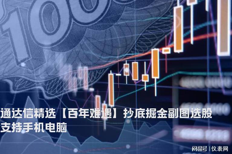 通达信精选【百年难遇】抄底掘金副图选股支持手机电脑