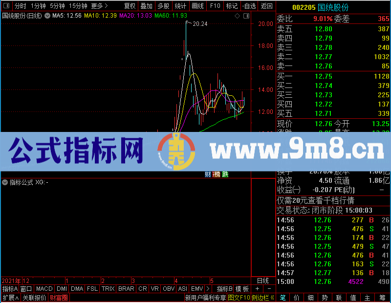 通达信个股强度初选未加密选股指标公式源码