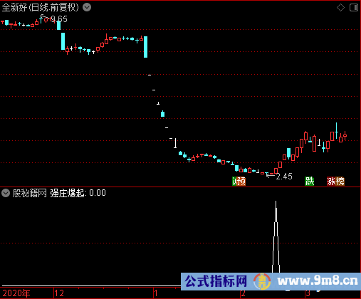 强庄爆起选股公式
