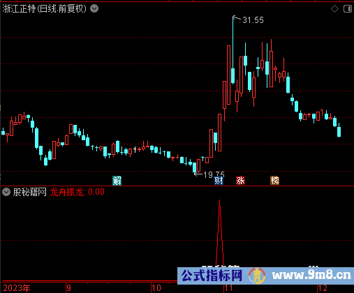 龙舟抓龙选股公式