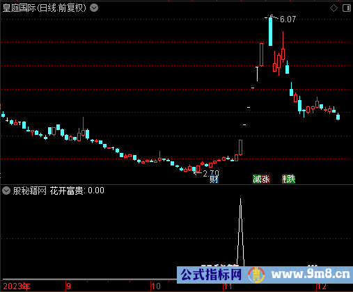 花开富贵选股公式