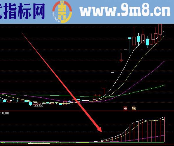 就要上涨的主力追踪线炒股指标公式