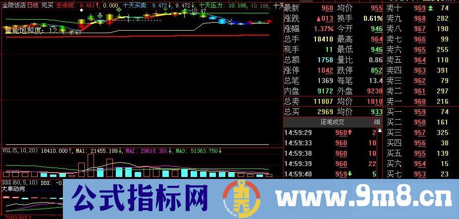 “死了都要买”选股（九毛八公式指标网）