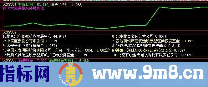 专业财务数据显示公式组直观表达出股东变化