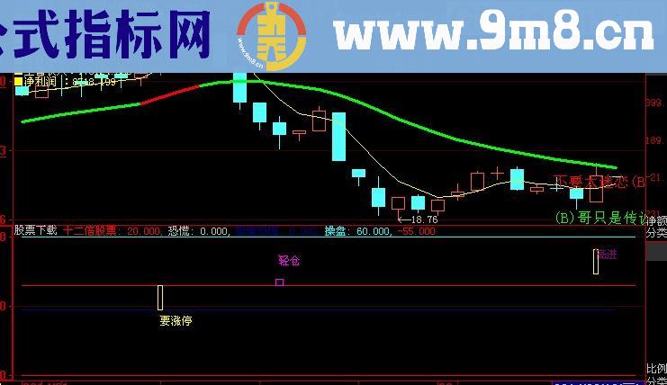 大智慧1年12倍指标(源码)