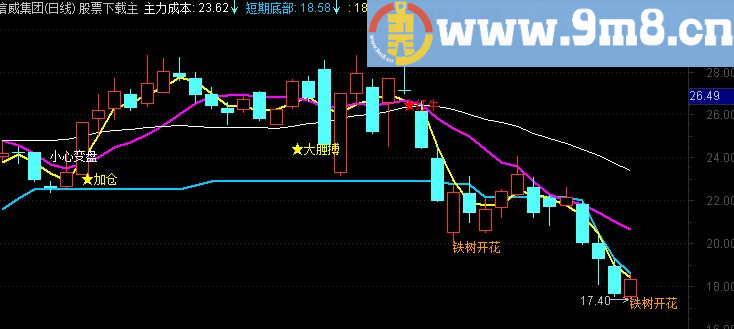 通达信铁树开花源码主图贴图