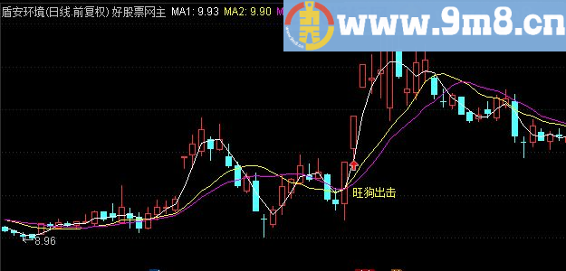 通达信义阳旺狗主图指标 源码 附图