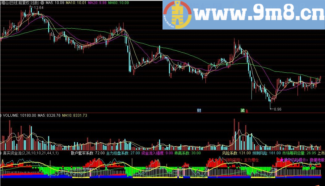真实资金流 主力机构动作无处可逃 通达信指标 源码 贴图