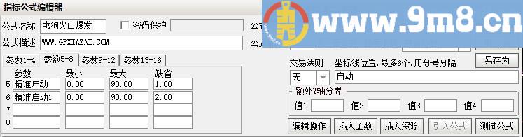 戌狗火山爆发 通达信副图指标 源码 贴图