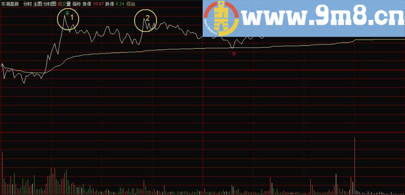 震荡吸金 通达信副图/选股指标 源码 贴图