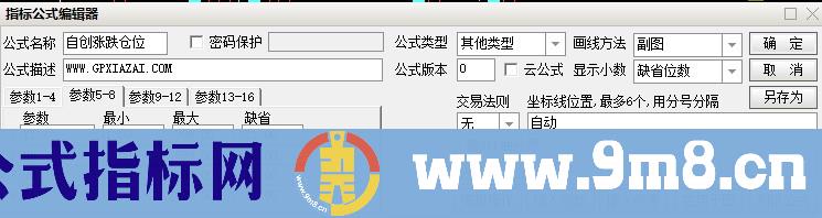 涨跌仓位 本指标不依赖传统指标的原理 通达信副图指标 源码 贴图