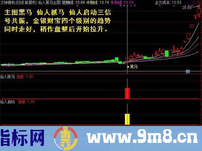 仙人指路金钻版 通达信指标 贴图 使用说明
