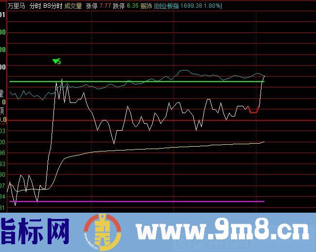 BS分时 通达信分时主图指标 九毛八公式指标网