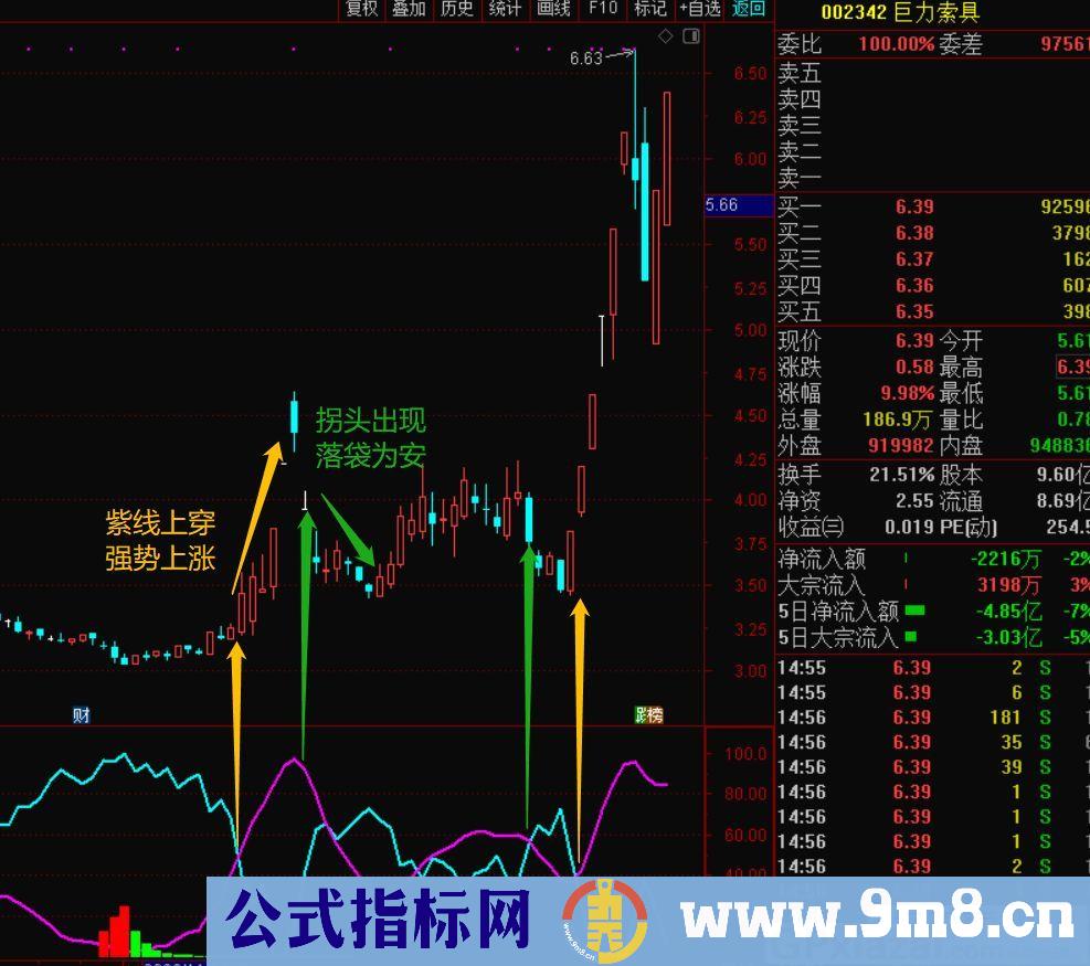 清楚的看到庄家的操盘轨迹 庄影寻踪全面升级 通达信副图/选股指标 源码 贴图 无未来