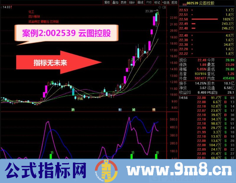 通达信超牛最新版主图/副图指标 主力雷达监控 源码 贴图 无未来