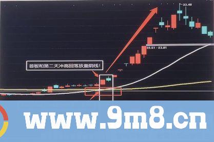 通达信首板倍量阴副图指标 九毛八公式指标网