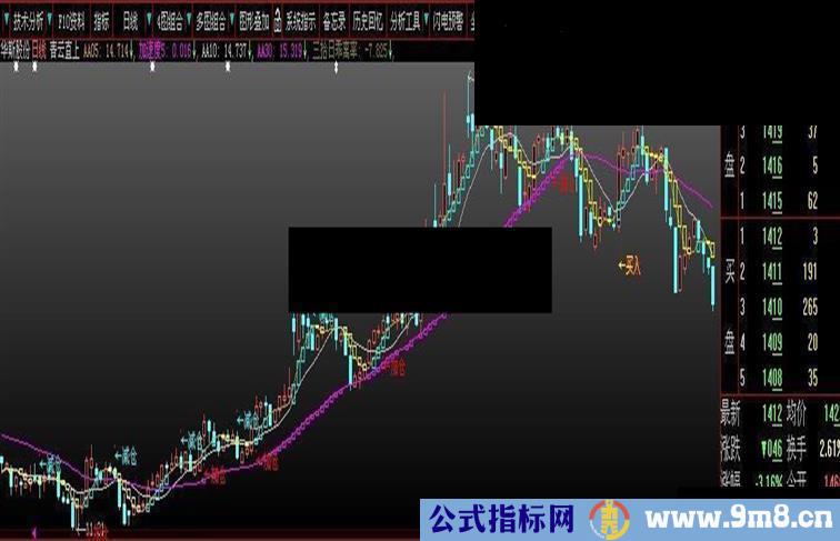 分享一个珍藏多年的极品主图指标