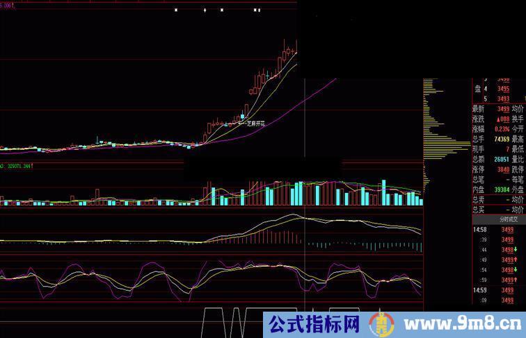 新春福利 分享自用选股指标公式 {黑马抬头}