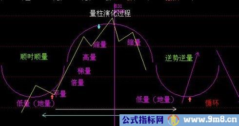 量柱的演化过程