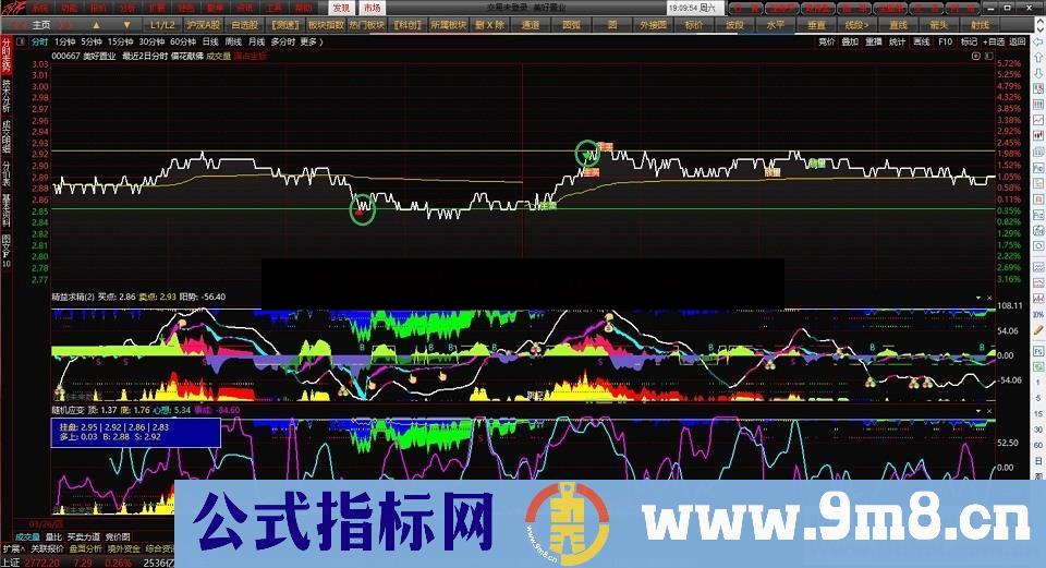 借花献佛（通达信 指标 分时主图 贴图）出品必属精品