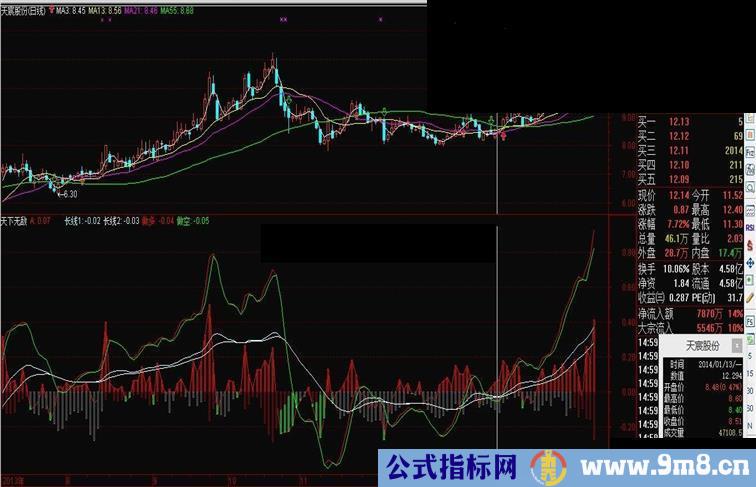 天价号称价值100万的“天下无敌”指标 想不赚钱都难