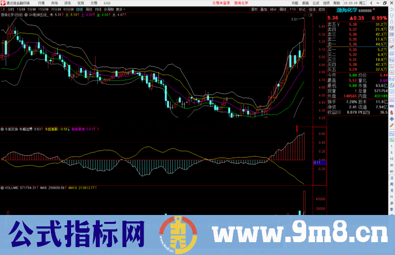 通达信牛熊变换公式副图源码 