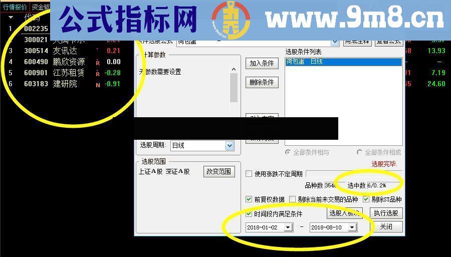 通达信荷包蛋指标，希望有人会喜欢