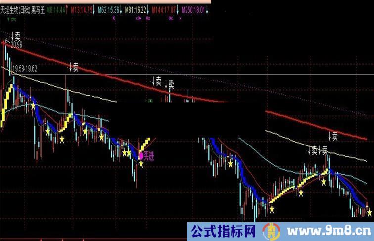 通达信黑马王指标主图