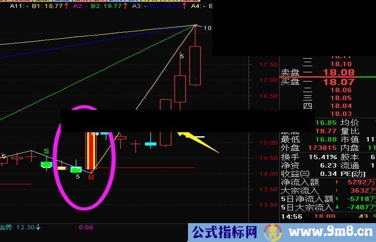 再次成功阻击一个月4万不是梦~~~实战主图源码