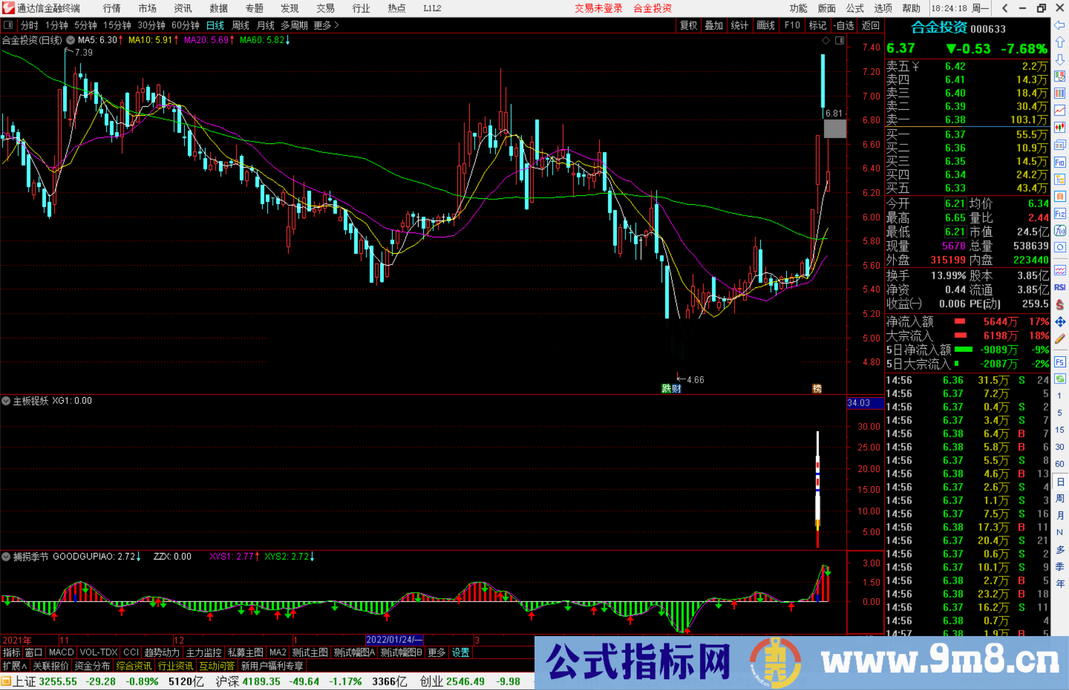 通达信主板捉妖副图/选股公式 龙妖战法游资必备源码