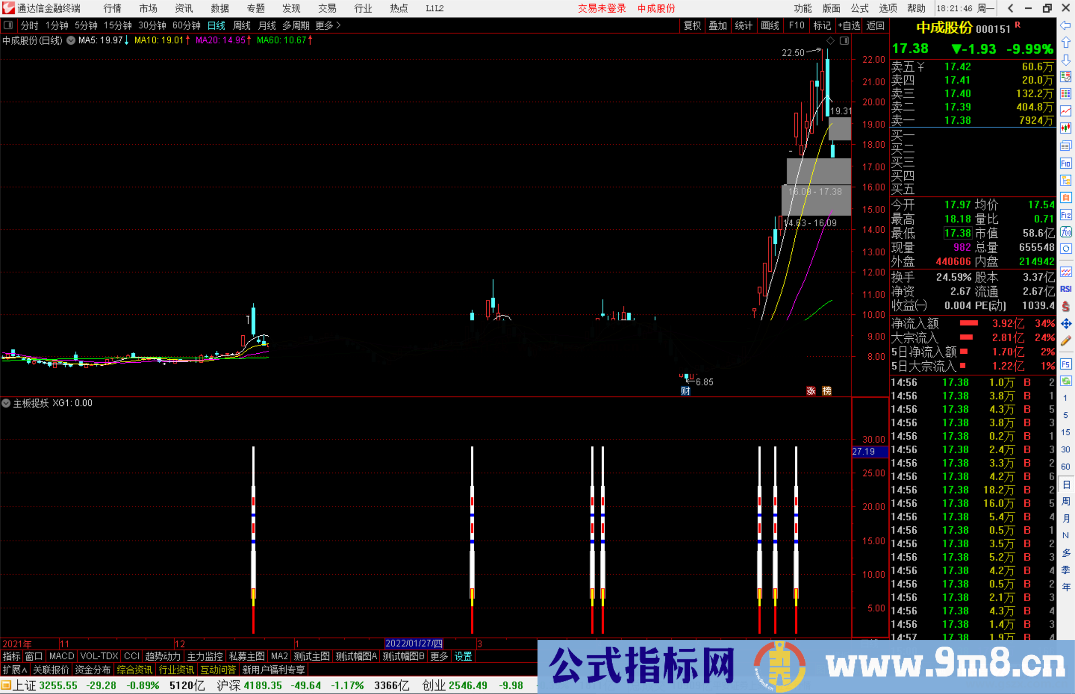 通达信主板捉妖副图/选股公式 龙妖战法游资必备源码 