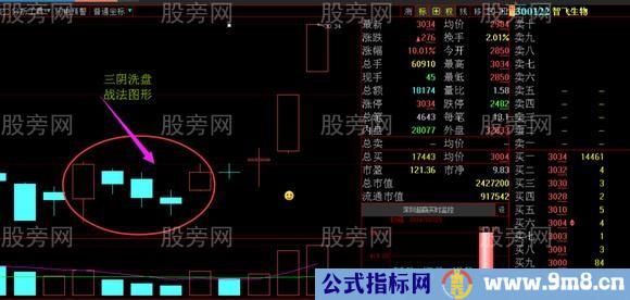 主力操盘最常用的洗盘战法演示