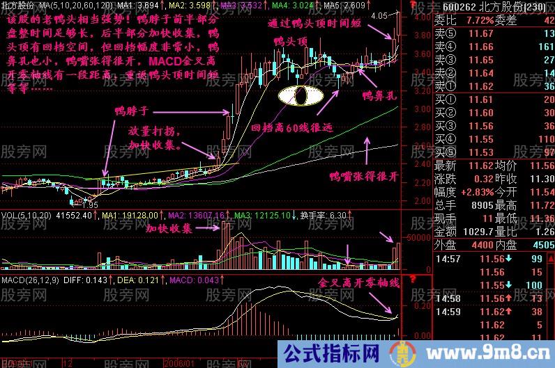 经典技术分析老鸭头