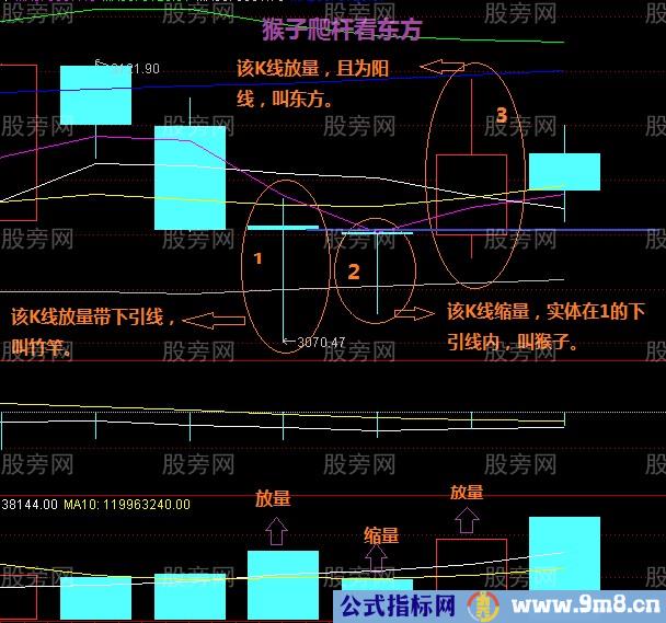 猴子爬杆看东方买入模式