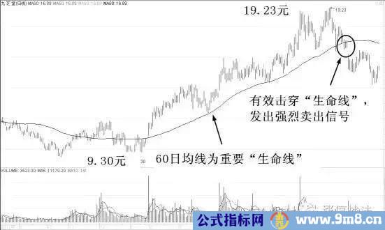 击穿生命线要果断卖出