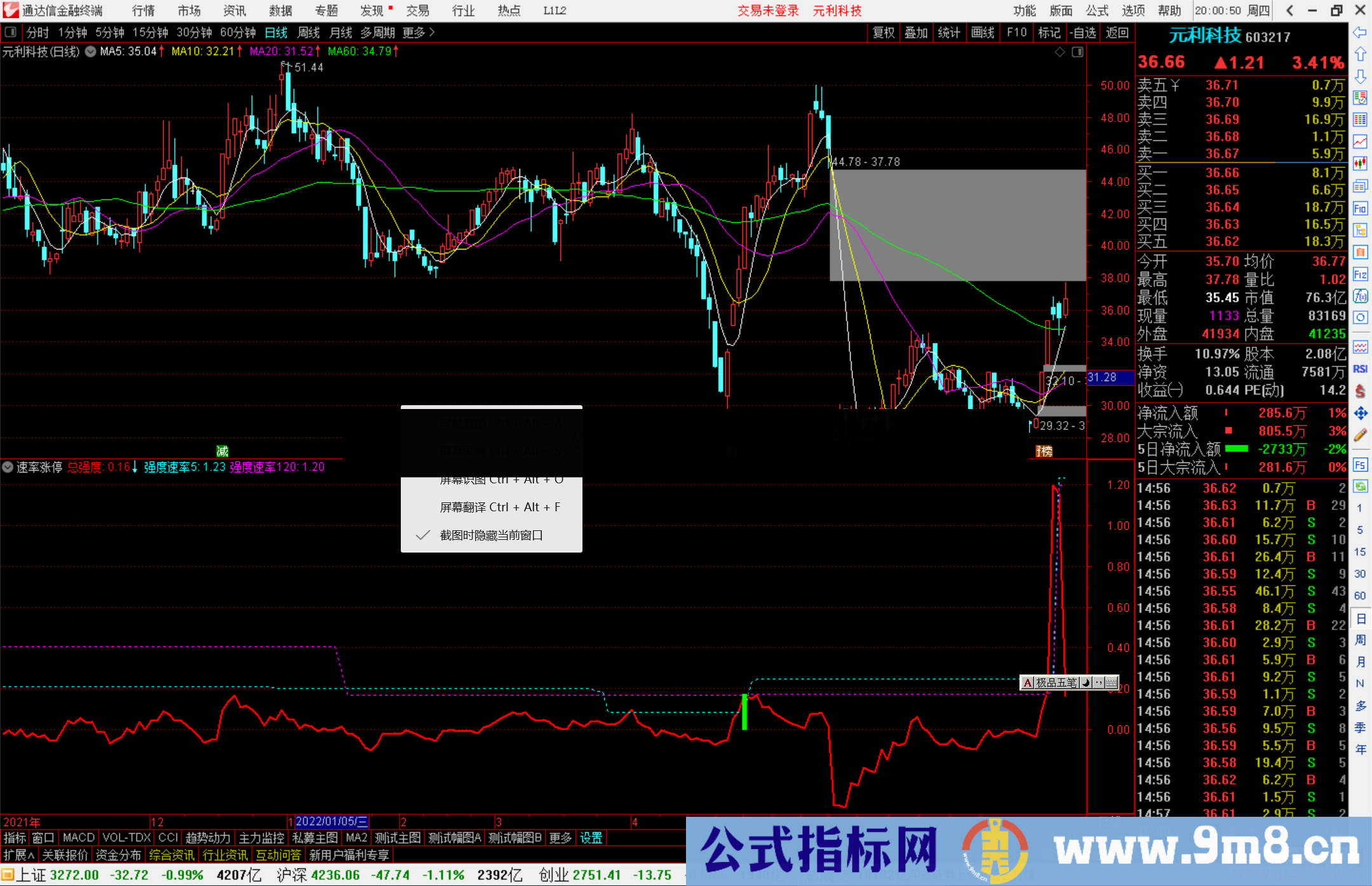 通达信速率涨停副图指标公式牛股必经之路 源码 