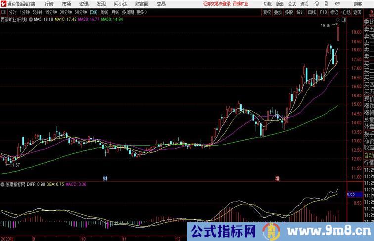 九方MACD之九方小牛副图