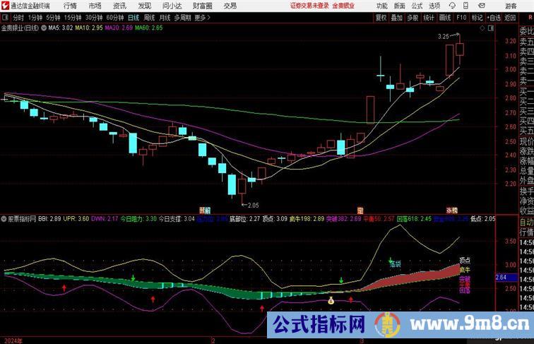 通达信大资金进入大笔成交