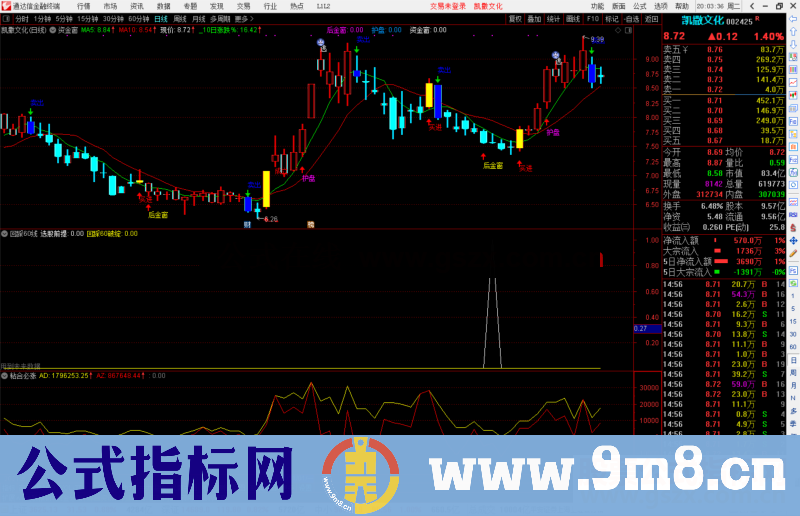 通达信资金窗副图指标公式集合买卖信源码