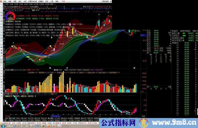 通达信【杜非量价同行】指标副图贴图