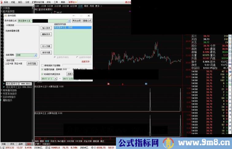 通达信【金钻指标】优化后的笼中之王