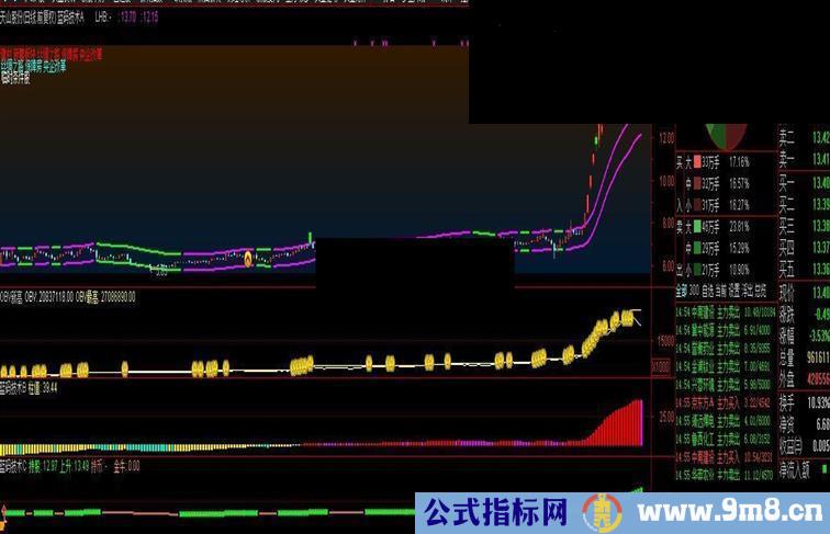 通达信蓝码技术指标（主图 副图 条件选股  贴图）