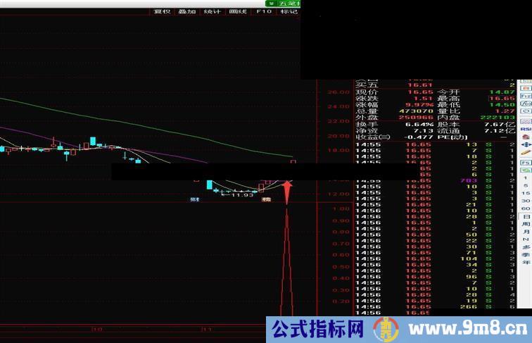 通达信富甲一方（源码 副图/选股贴图)