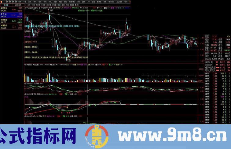 通达信真正能用的MACD（彩蛋）副图源码无时间限制